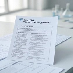 Beta HCG (QUANTITATIVE) – [Serum]