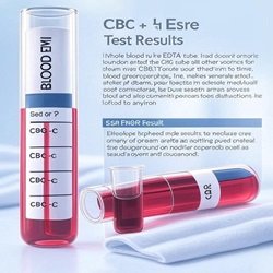 CBC + ESR – [whole blood EDTA]